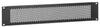 Pannello Cieco Ventilato per Armadi Rack 19'' 2U Nero