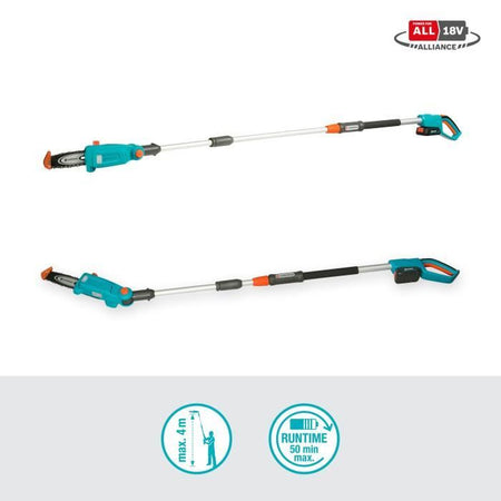 GARDENA Potatore a palo TCS 20 / 18V P4A