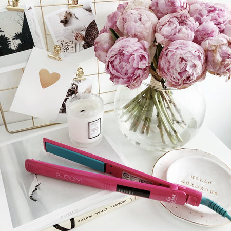 GA.MA BLoom – Elegance LED Piastra per capelli Caldo Rosa 45 W 2,4 m