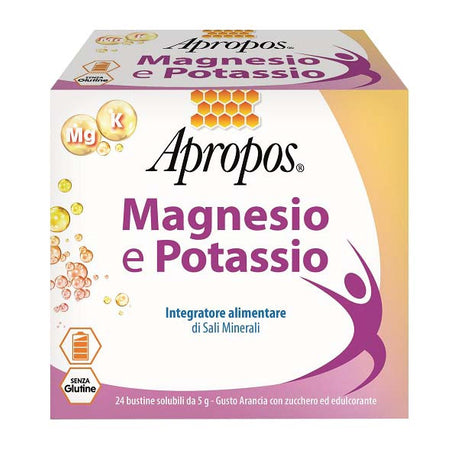 Apropos magnesio e potassio 24 bustine