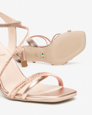 Nero Giardini sandali donna in pelle laminato phard E615673DE660