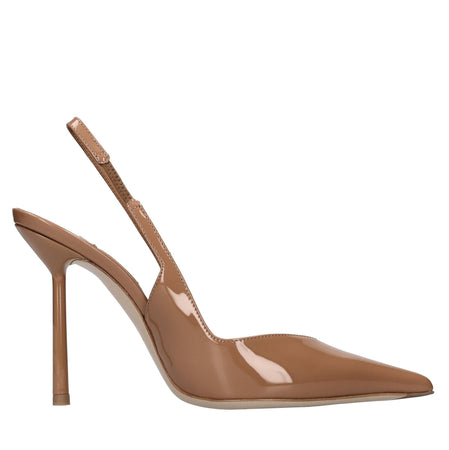 Le Silla Scarpe con Tacco Marrone da donna