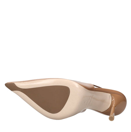 Le Silla Scarpe con Tacco Marrone da donna