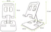 Supporto Universale Porta Smartphone e Tablet Regolabile e Pieghevole