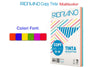 Risma carta copy tinta A4 80gr Multicolor forti 250 fogli
