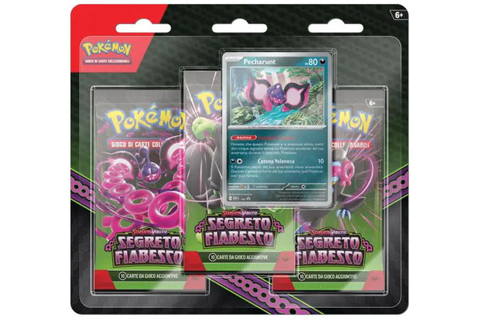 Blister 3 Bustine 1 Card SV 6.5 Pokemon