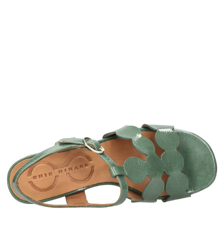 Chie Mihara Sandali Verde da donna