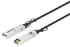 Cavo in Rame Twinax DAC Passivo con Connettori SFP+ 10Gb 3m Nero