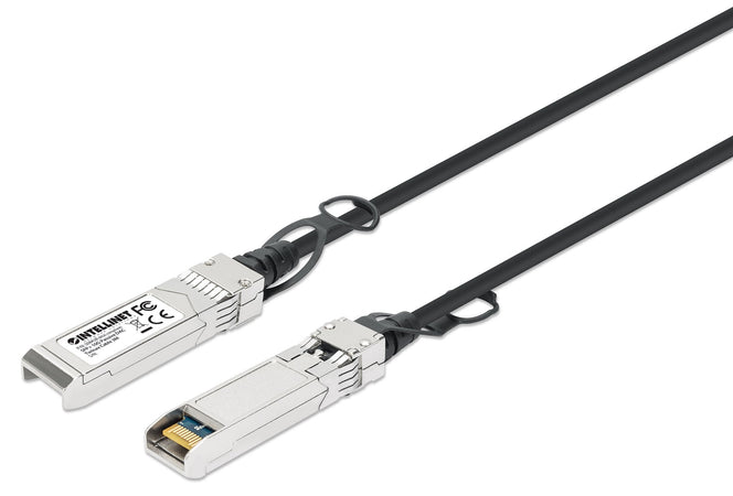 Cavo in Rame Twinax DAC Passivo con Connettori SFP+ 10Gb 3m Nero