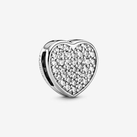 PANDORA Charm Reflexions con cuore a pavé