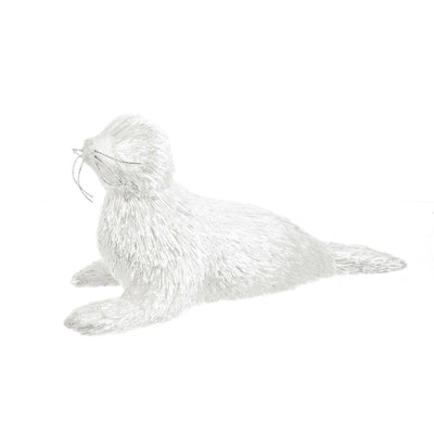 Foca decorativa Essence in polistirolo per decorazione natalizia