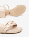 Nero Giardini sandali donna in pelle col. lino beige E615722D453