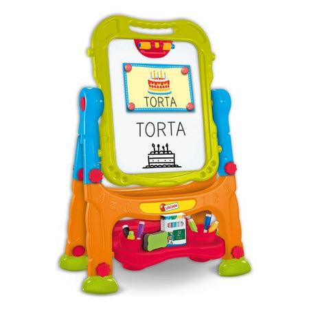 Lavagna gioco Lisciani 107902 CAROTINA Educativa 2 in 1 magnetica e ge