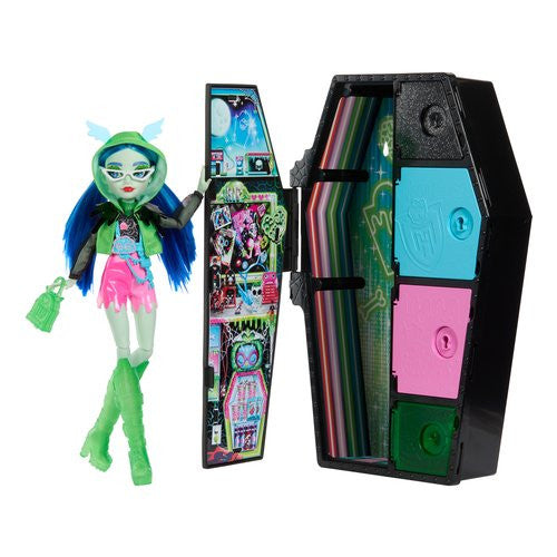 Bambola Mattel HNF81 MONSTER HIGH Cleo Ghoulia Yelps Segreti da Brivid