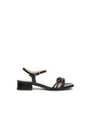 Nero Giardini sandali donna in pelle nero con nodo E615730D100