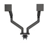 Supporto da Scrivania per Doppio Monitor 17-45'' con Molla Meccanica in Alluminio