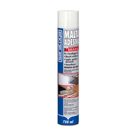 Saratoga Malta Adesiva matic 750ml schiuma colla a bassa espansione