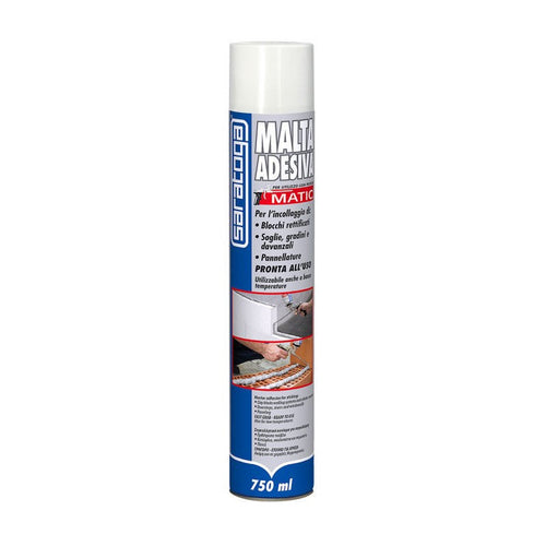 Saratoga Malta Adesiva matic 750ml schiuma colla a bassa espansione