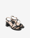 Nero Giardini sandali donna in pelle nero E615740D100