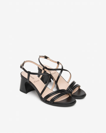 Nero Giardini sandali donna in pelle nero E615740D100
