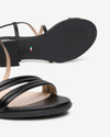 Nero Giardini sandali donna in pelle nero E615740D100