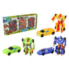 Set 3 robot/autoTraxfigure W’TOY Globo 42435 Assortito