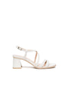 Nero Giardini sandali donna in pelle bianco E615740D707