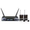 Kit microfoni Karma Set 8302Lav doppio ad archetto Black e Grey