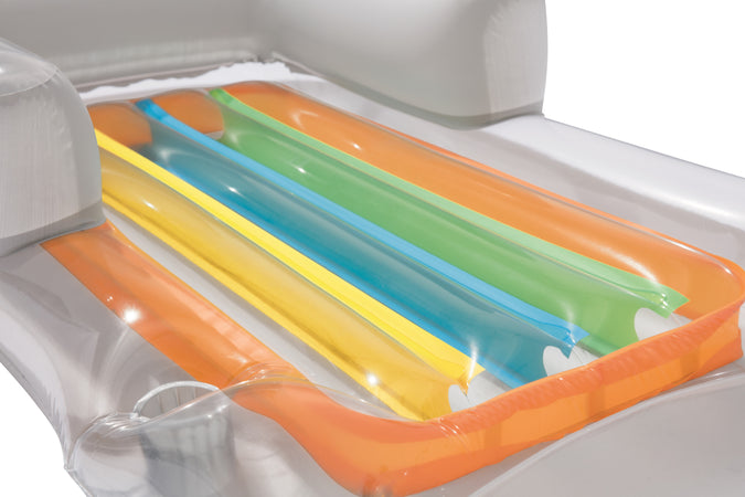 Bestway 43028 galleggiante da piscina e da spiaggia Blu Vinile Sedia a sdraio galleggiante
