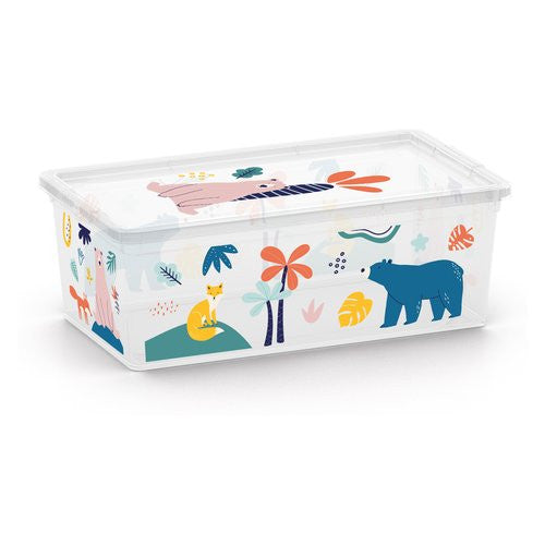 Scatola salvaspazio Keter C BOX STYLE Wild animals