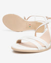 Nero Giardini sandali donna in pelle bianco E615740D707