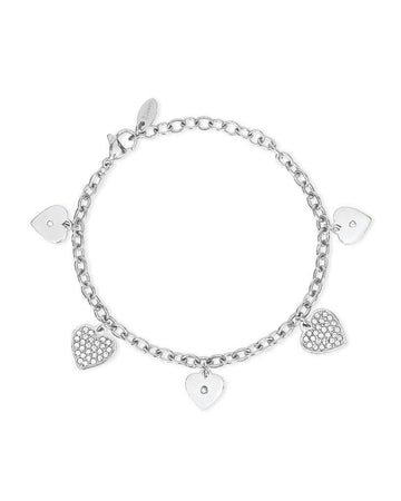2JEWELS Bracciale Shine in acciaio da donna