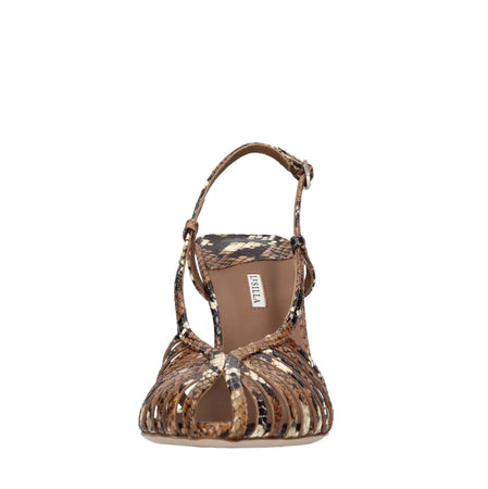 Le Silla Scarpe con Tacco Marrone da donna