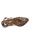 Le Silla Scarpe con Tacco Marrone da donna