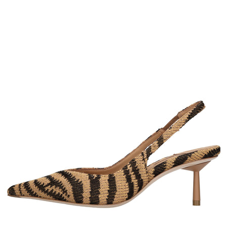 Le Silla Scarpe con Tacco Marrone da donna