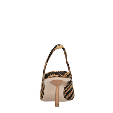 Le Silla Scarpe con Tacco Marrone da donna