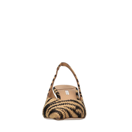 Le Silla Scarpe con Tacco Marrone da donna