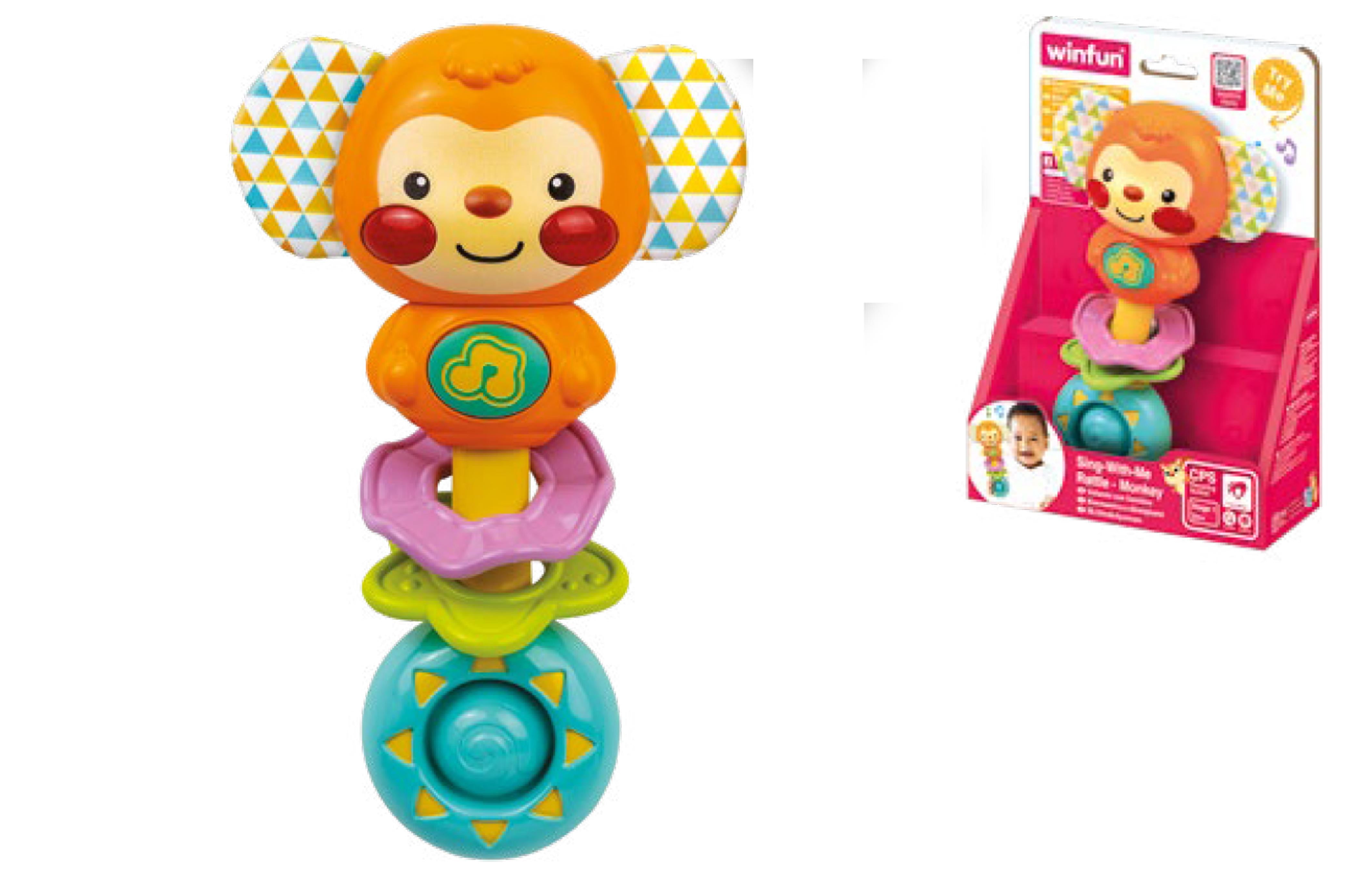 Originale Giaquinto Giaquinto Giocattoli Prima Infanzia Sonaglino