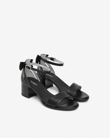 Nero Giardini sandali donna in pelle nero E615850D100