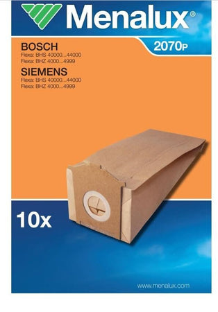 Sacchetti carta 2070P aspirapolvere Bosch Siemens 9001961656