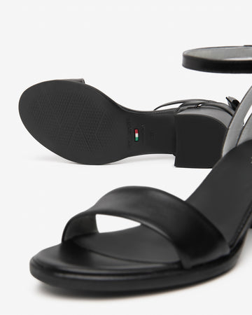 Nero Giardini sandali donna in pelle nero E615850D100
