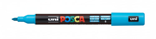 Poscapen Azzurro pennarello Marker Ultra Fine 0,7 mm