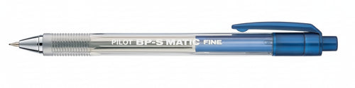 PILOT Penna a sfera a scatto bps matic punta fine 0,7 mm blu