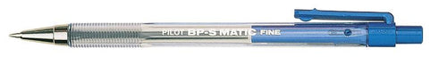 PILOT Penna a sfera a scatto bps matic punta fine 0,7 mm blu
