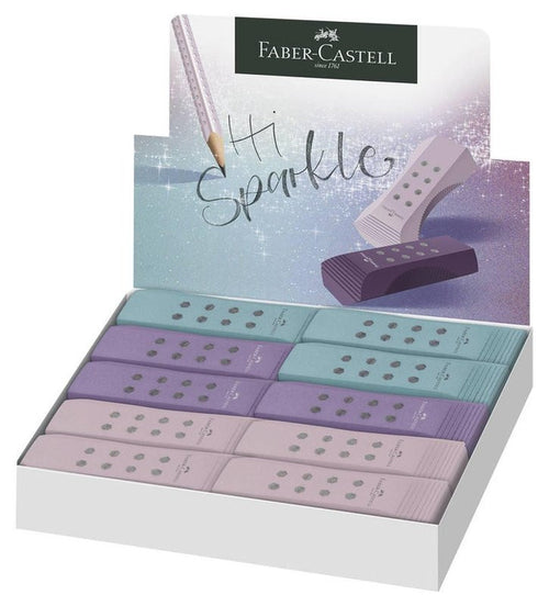 Faber-castell Gomma roll on sparkle cosmic Assortito