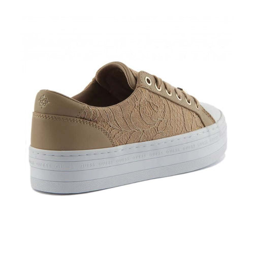 SCARPA DONNA GUESS IN PELLE E PIZZO