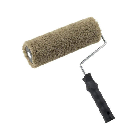 Fiorellini rullo 24cm per idro pittura serie 330 nylon verde completo di manico