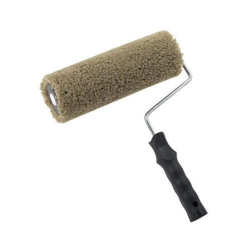 Fiorellini rullo 24cm per idro pittura serie 330 nylon verde completo di manico