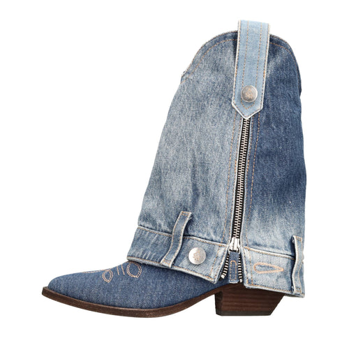 ASH Stivali Blu da donna