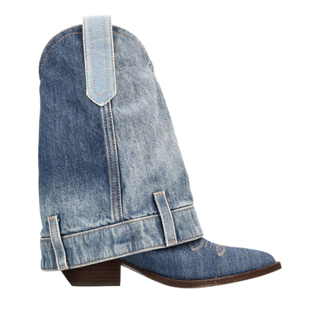 ASH Stivali Blu da donna